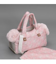 Tote Bag Liberty Picot Pink Louisdog
