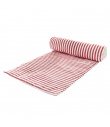 T1081 Beach mattresses with red stripes Ferribiella