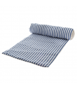 T1081 Beach mattresses with blue stripes Ferribiella