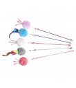 AG029/F Toy Cane a cat with pumpom Camon