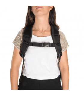 CA619/A Black and White Polish Backpack Camon