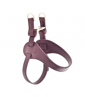 HI1042-BO Harnesses in Simili Leather Bordeaux Mokka Ferribiella