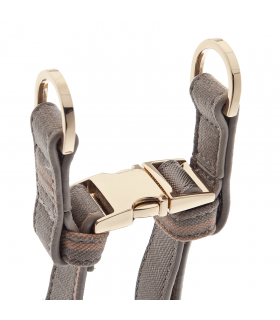 HI1042-BO Harnesses in Simili Leather Bordeaux Mokka Ferribiella