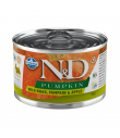 Repas Complet N&D Potiron Saveur Sanglier /Pomme Adulte Mini Farmina