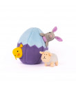 ZP713 Plush toys Easter egg Surprise Zippy Paws