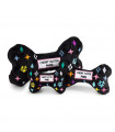 HDD-121 Jouet Os Chewy Monogramme Noir Haute Diggity Dog
