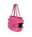 London Bag in Suedine Pink O lala Pets