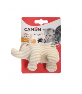 AG0333 Jouet Doudou Animaux de la Savane Pour chat avec Catnip Camon