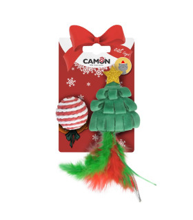 AH9378 Cat Toy Christmas Pack with Bunny Camon