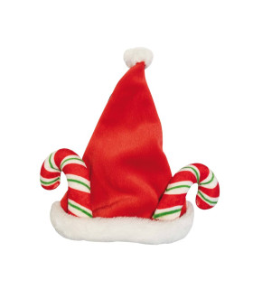 Bonnet de Noel avec Canne sucre d'orge Croci