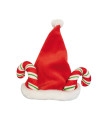 Bonnet de Noel avec Canne sucre d'orge Croci