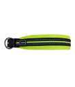 Sport Necklace in bicolored nylon Yellow fluo and black Freedog