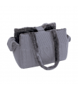 Bag Tricot and faux fur Graceful Grey Croci