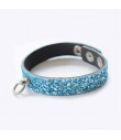 Aloke Glitter Blue strass necklace