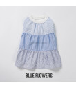 Dress Louisdog Dressy Blue Flowers