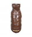 OW232 Doudoune Puppy Angel Love Down Vest With HighGrossy (Regular, Snap) 205 BROWN