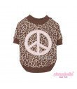 TS7161 Tee-shirt Pinkaholic Woodstock Brown