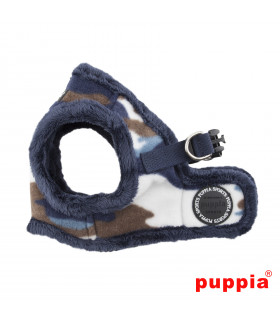 AH1460 Harnesses-Veste Puppia Corporal Harness B Blue