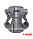AC1467 Harness-Double strap Puppia Kemp Harness C Ml Grey