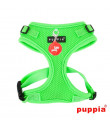 AC1430-Harnais Puppia Neon Soft Harness II Green