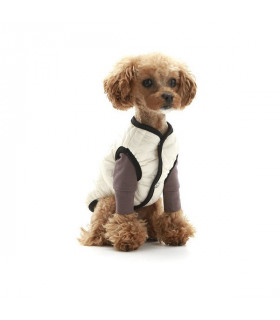 OW341 Doudoune Puppy Angel MAC Daily Padded Vest 3 Ivory 10