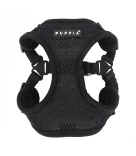 HC1533 Harness C Puppia Soft Harness Black
