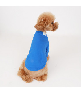 TS304 Tee-shirt Puppy Angel Daily Long Sleeve Blue 730