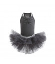 DR166 Dress Puppy Angel Ballerina TUTU Dress Grey