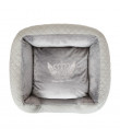 BD096 Lit Puppy Angel Luxury Quiltted Cushion Grey