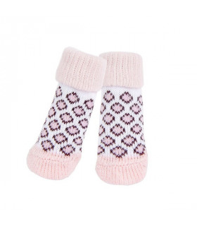 SO1592 Socks Leone Puppia Pink