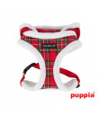 AC1364 Harness Rudolph Harness A Puppia Checkered Red