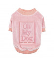 TS7356 Tee-Shirt Oh My Dog Pinkaholic Pink