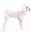 TS589 Tee-Shirt Puppy Angel Saint Angels corduroy Long Sleeve Pink