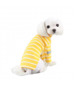 TS588 Tee-Shirt Puppy Angel Saint Angels High-Neck Long Sleeve Yellow