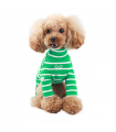 TS588 Tee-Shirt Puppy Angel Saint Angels High-Neck Long Sleeve Green