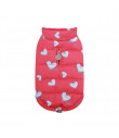 OW335 Doudoune Puppy Angel Heart Love Padding Vest Pattern
