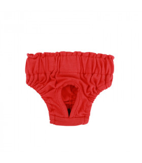PJ065 Monster Daily Panty Culotte Puppy Angel Red
