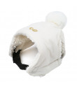 AC443 Bonnet Padding Hat Puppy Angel Ivory