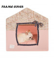 Housse Organic Peekaboo / Pink Frame Cover Louisdog
