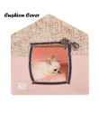 Housse Organic peekaboo / Pink Cushion Cover Louisdog