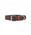 PELG Label Leather Collar Brown United Pets