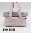 Viva Bag Fur Pink Beige