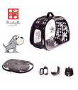 T1054 -DOG Transparent bag Pliable Dog Motif Ferribiella