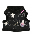 HJ7579 Jacket harness Ursa Black Pinkaholic