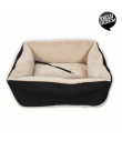 Car Seat Car Bed Black and Beige O lala Pets